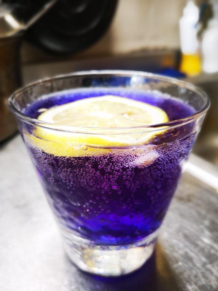 刘觅的小日子做的星空气泡水