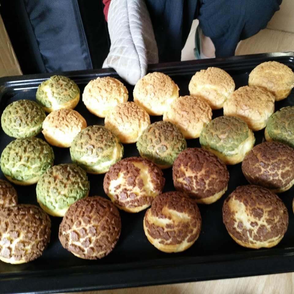 十分美味的酥皮泡芙