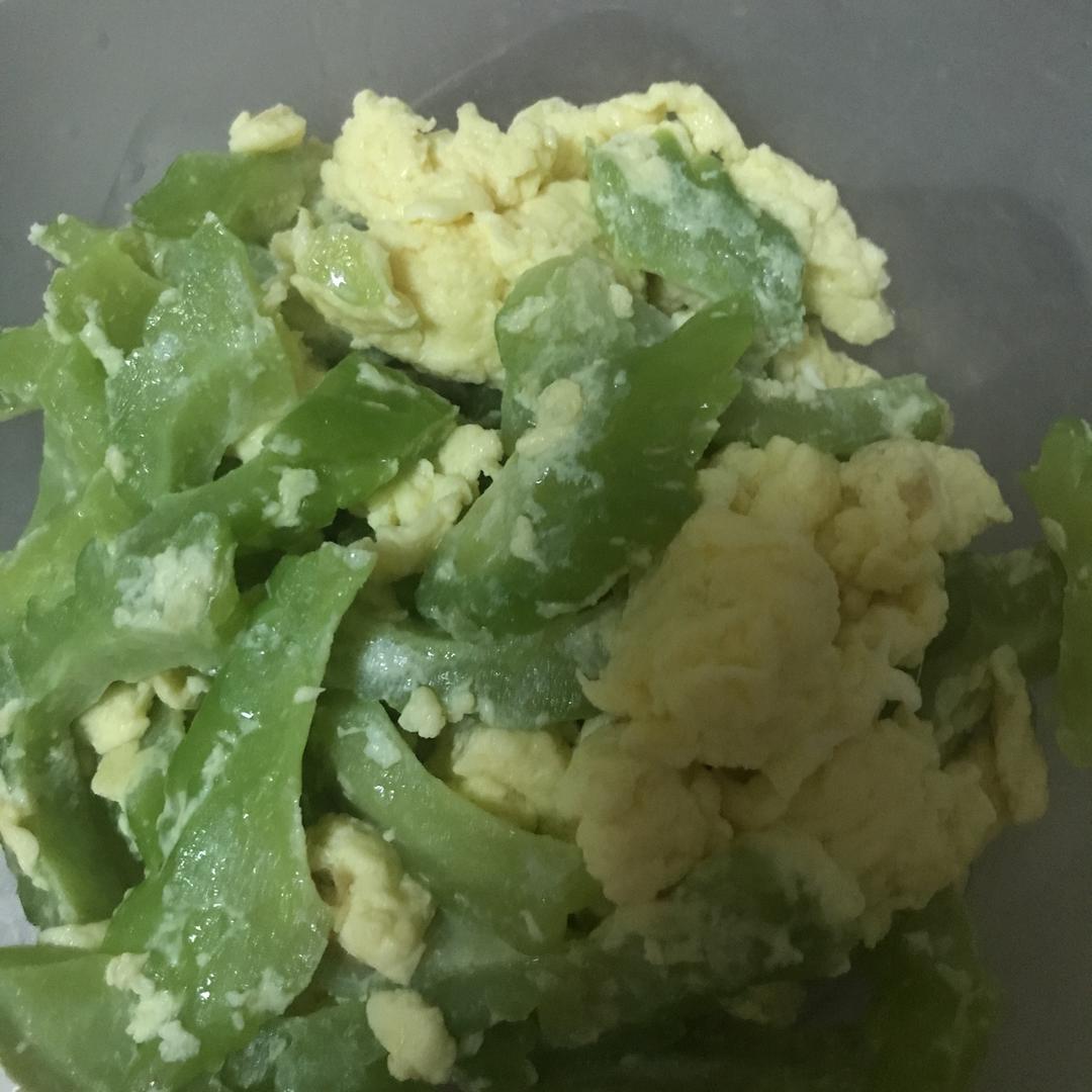 苦瓜炒蛋