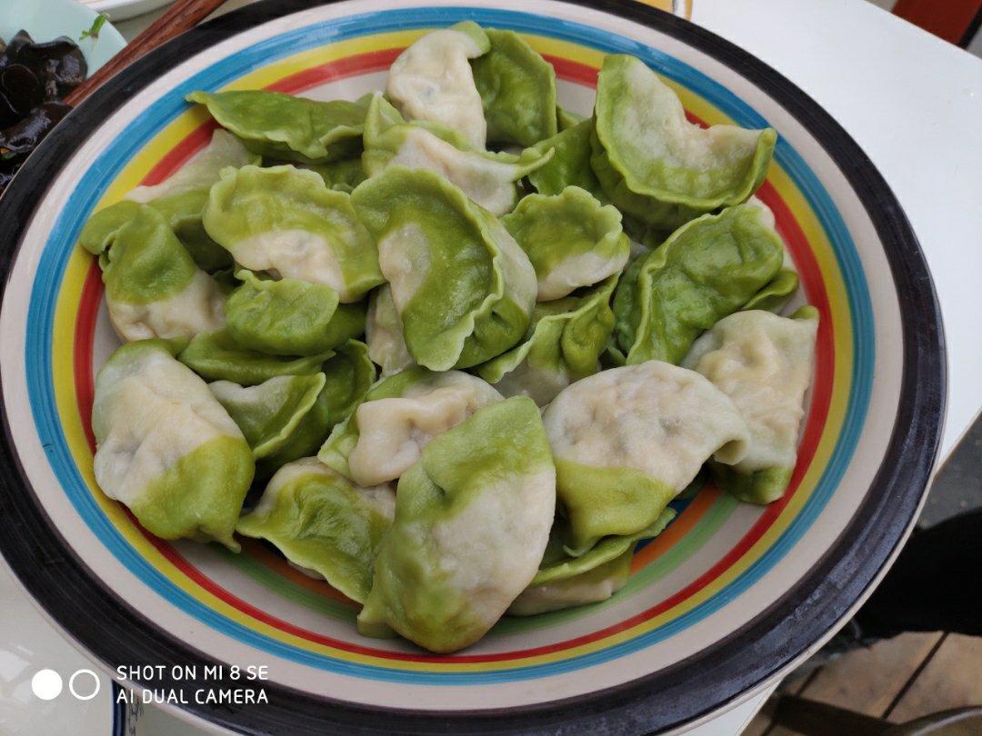 翡翠白玉白菜饺子详细版（附翡翠白玉白菜饺子包法，翡翠白玉饺子皮两种制法，面包机和面，翡翠白玉烧卖，各种馅料搭配）