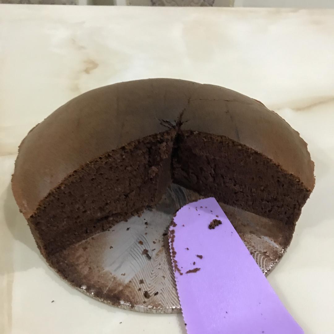 8寸可可戚风蛋糕