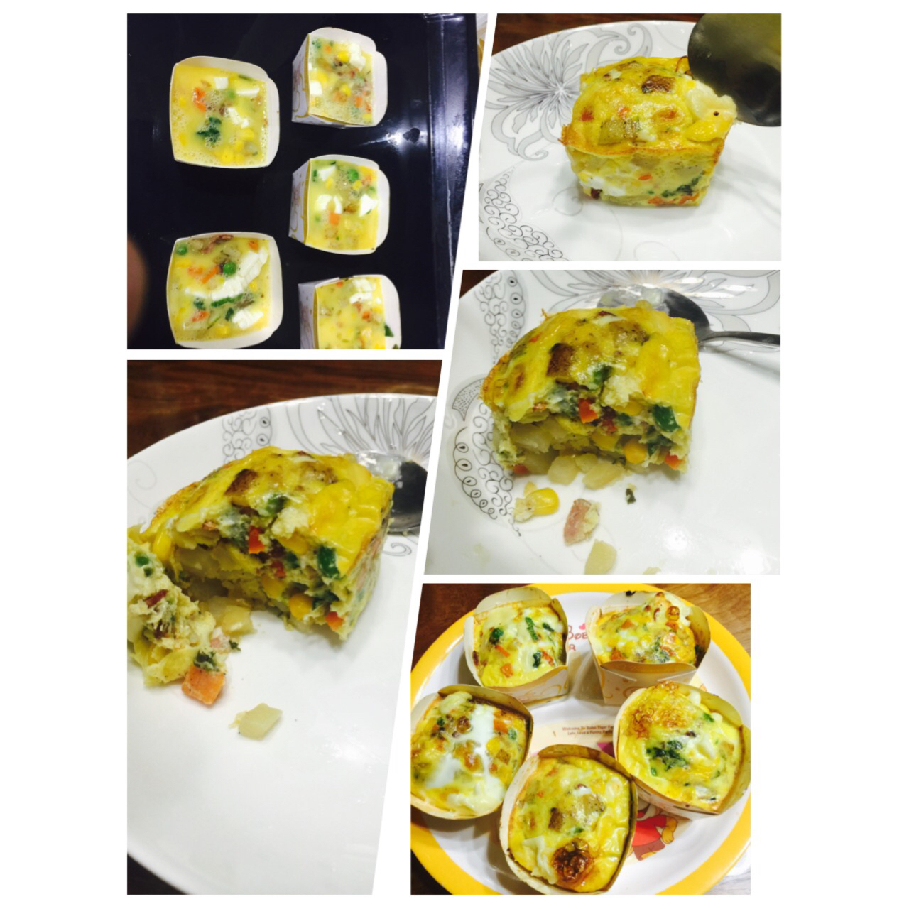 早餐鸡蛋杯cupcake Frittata