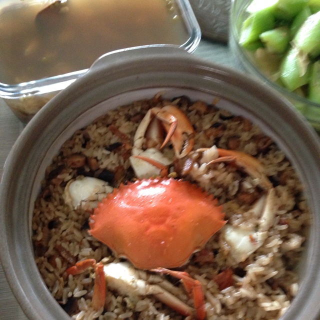 青蟹糯米饭