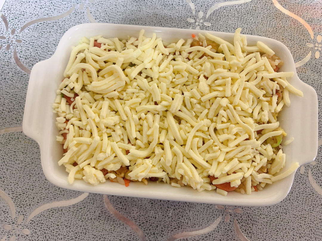孩子超级爱吃的芝士焗饭