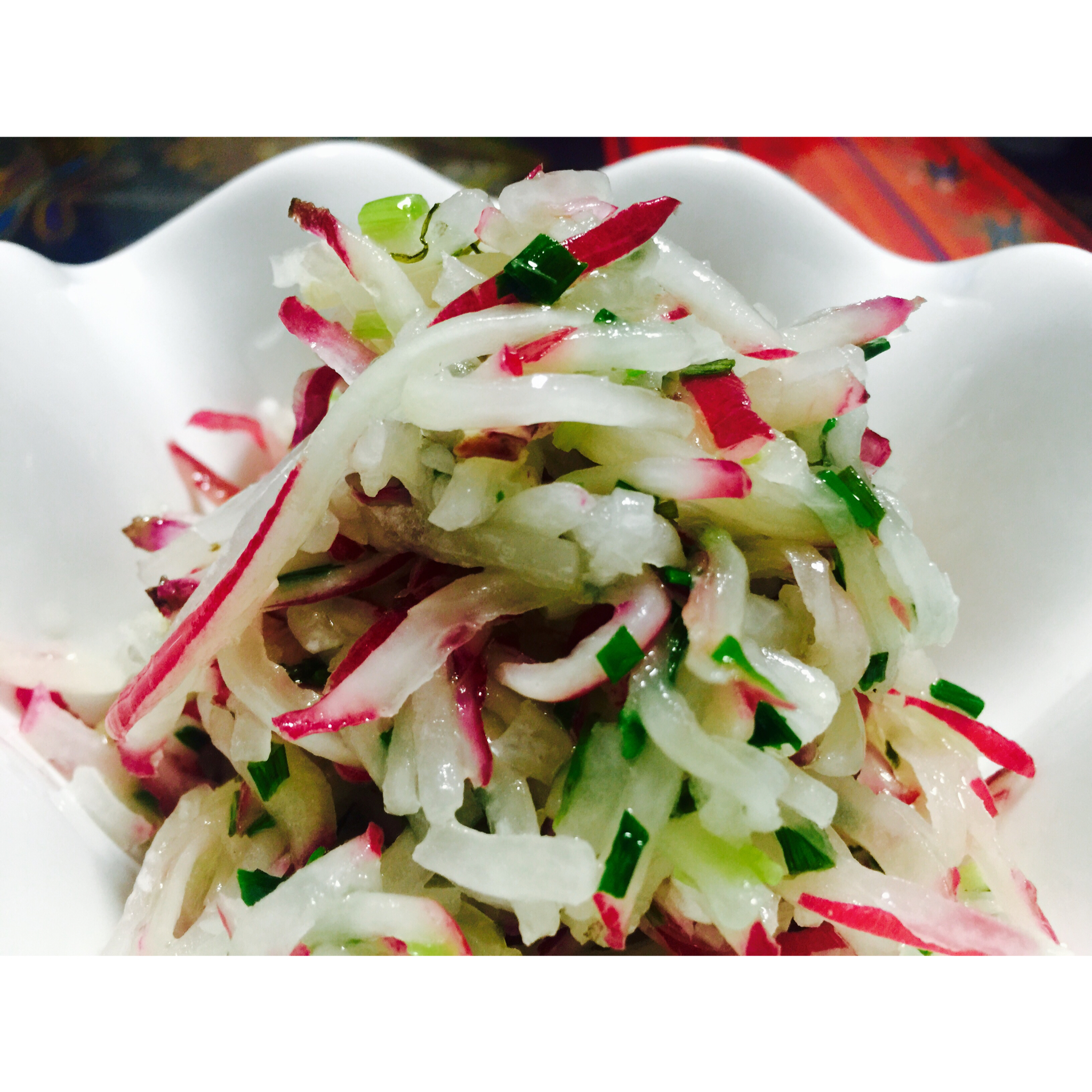 云厨房gege做的葱油萝卜丝