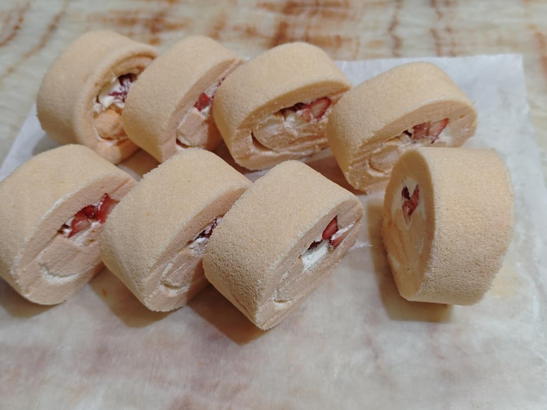 黄桃蛋糕卷（小四卷）