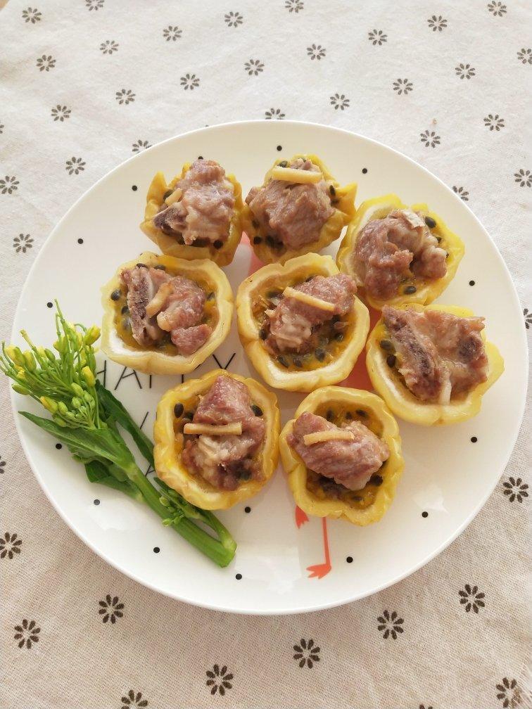 百香果蒸排骨(简易家常营养美食)