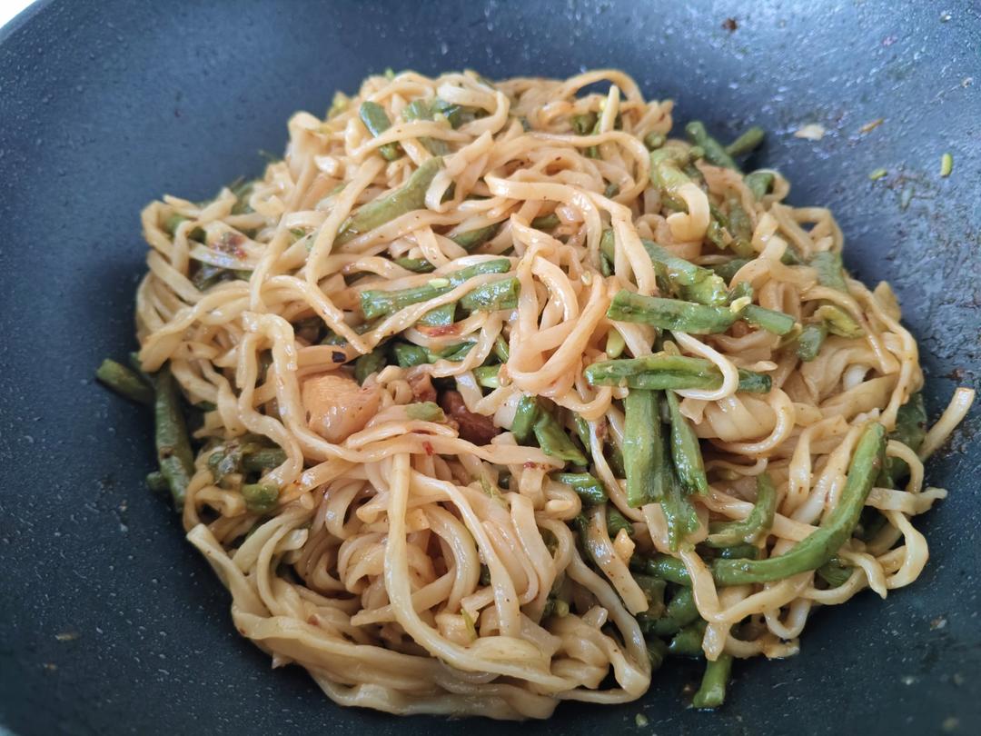 家庭版豆角焖面