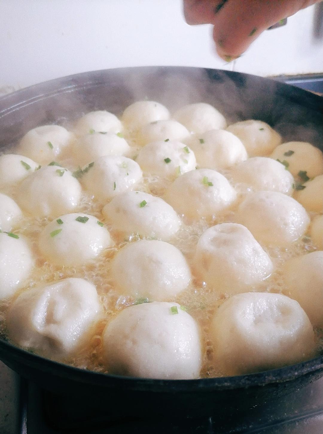 小时候的生煎包