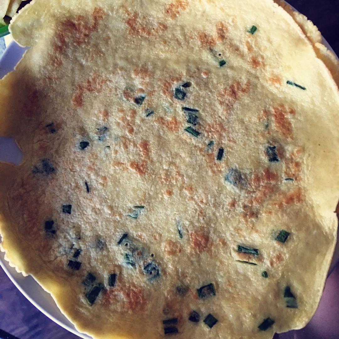 葱花鸡蛋饼