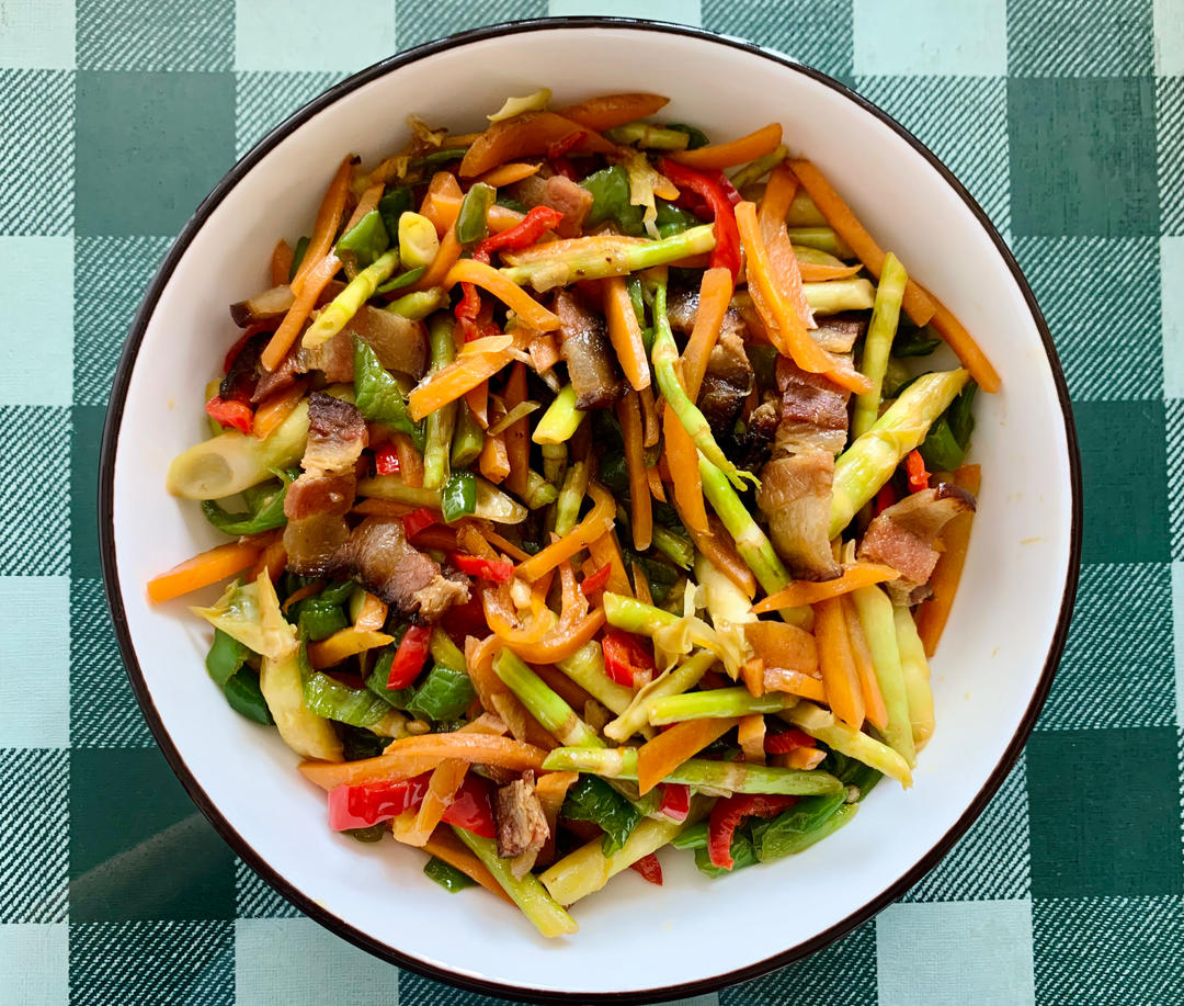 小竹笋炒腊肉