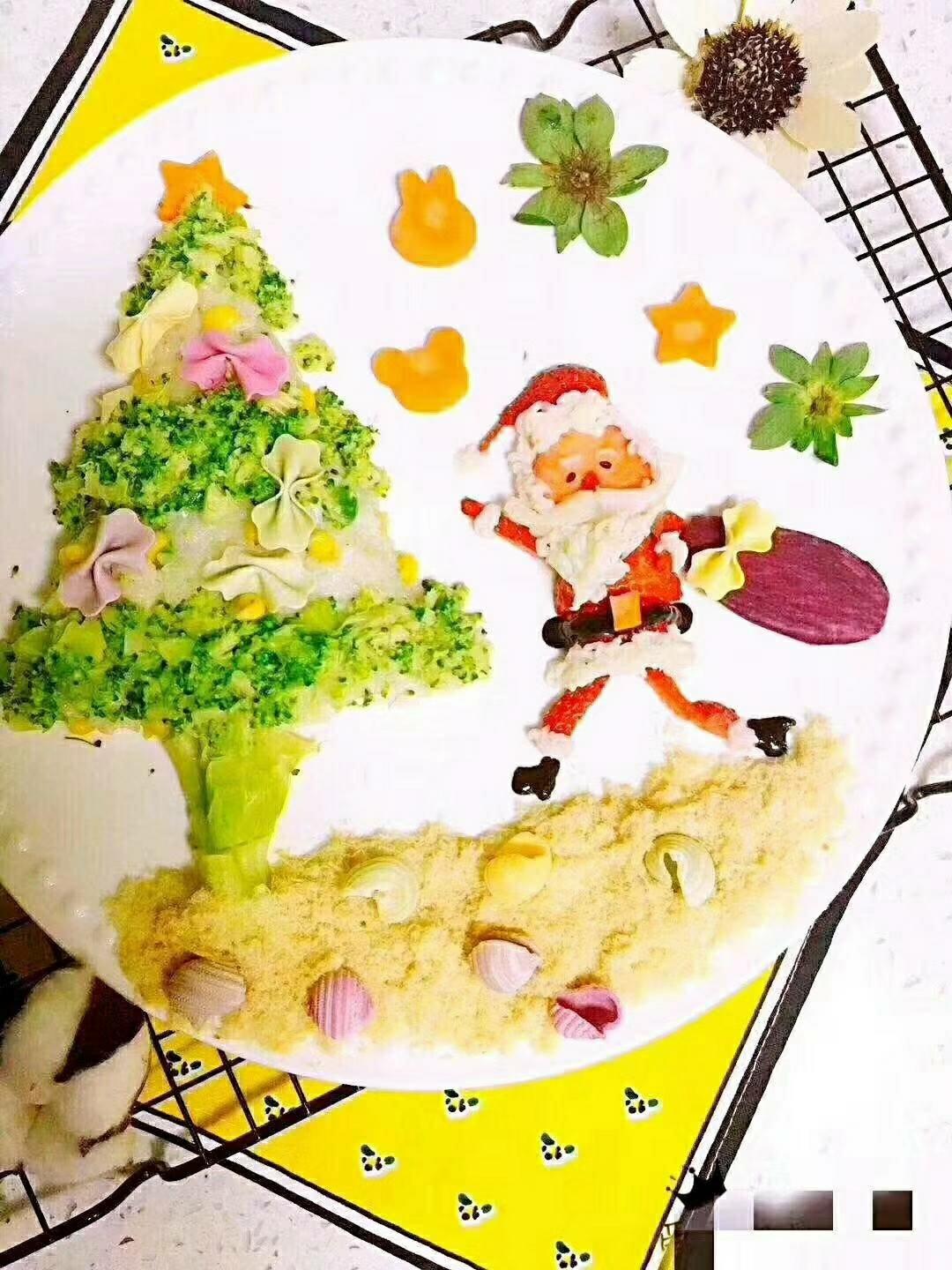 圣诞老人宝宝餐