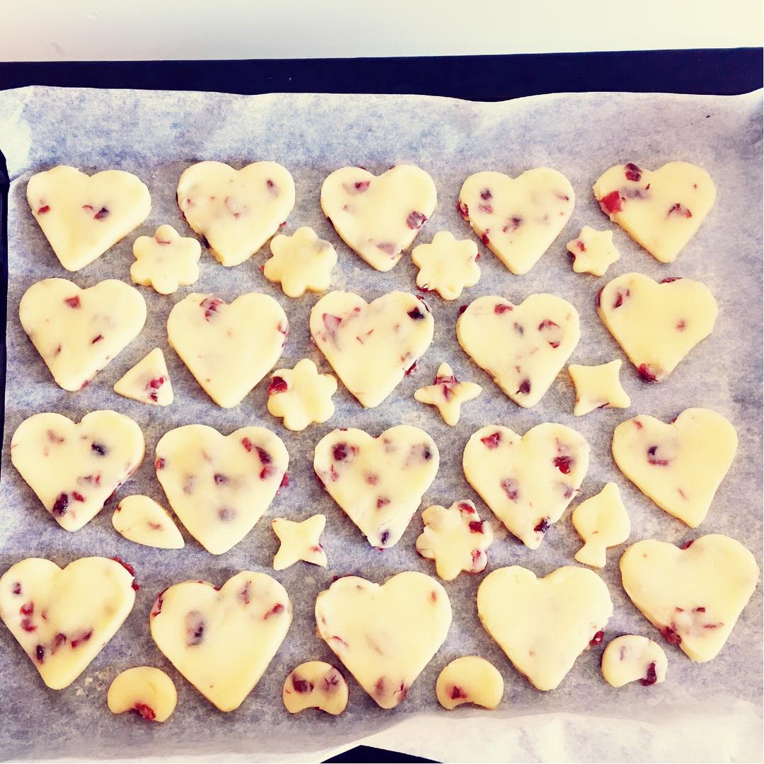 蔓越莓饼干（君之配方改良，易操作版）