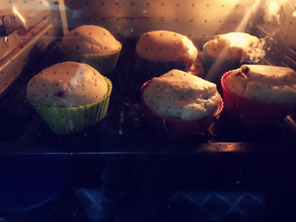 爆浆蓝莓麦芬（橄榄油版）