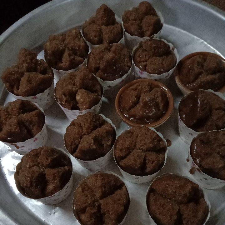 简单快手笑开花的红糖发糕
