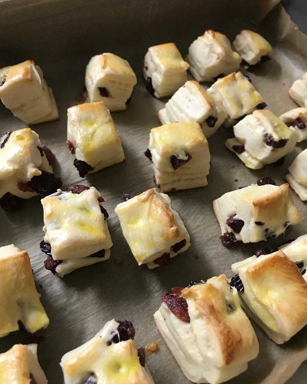 蔓越莓优格小面包块