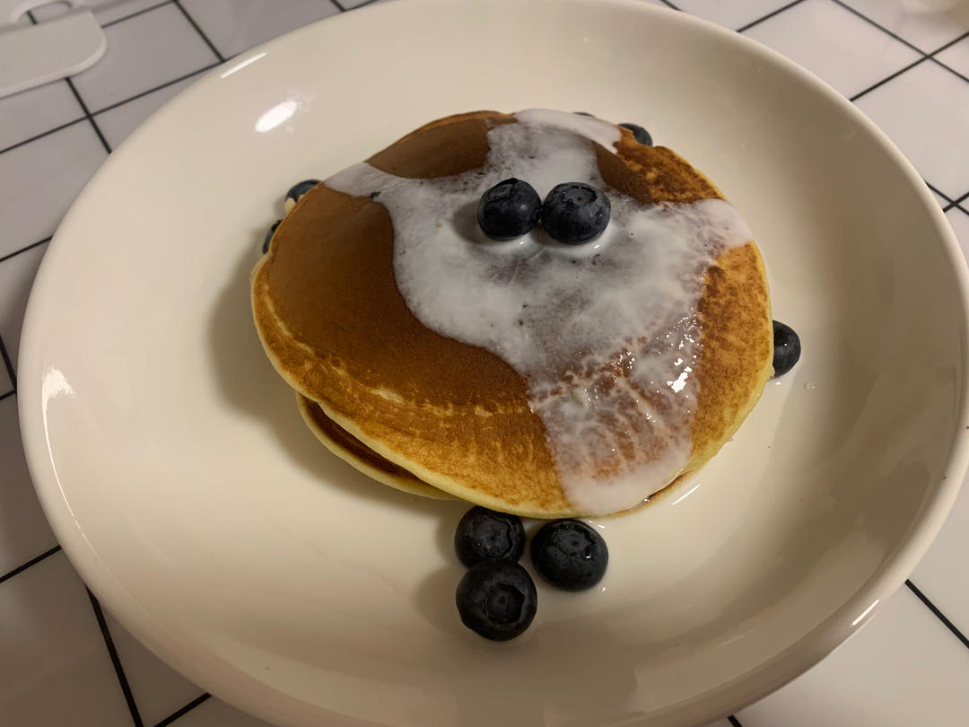 快手松饼（早餐吃它准没错~）