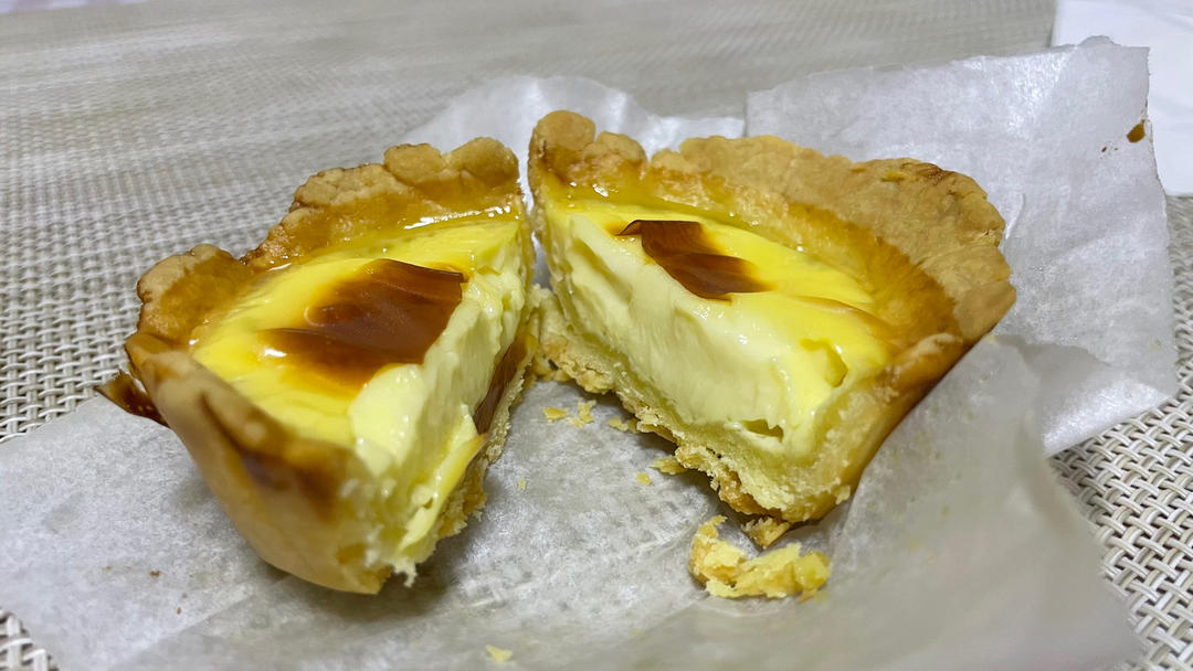 外酥里嫩的德式布丁挞