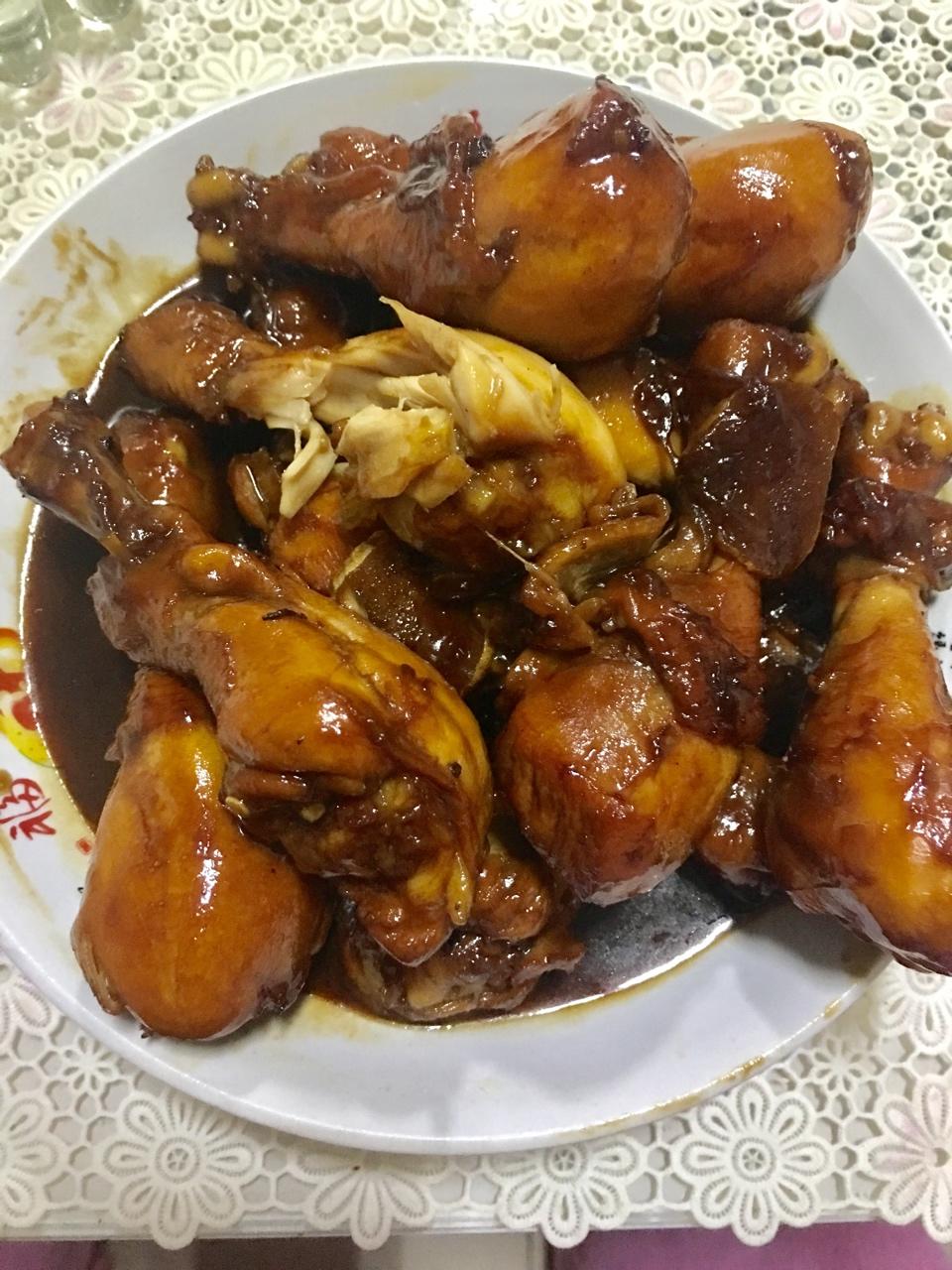 红烧鸡腿