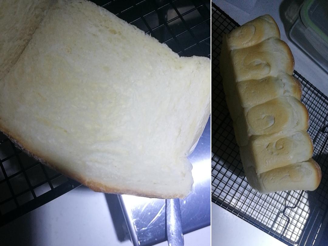 纯奶手撕吐司的做法 步骤1