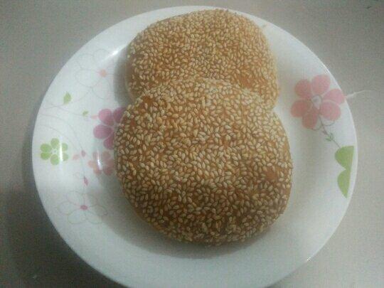 烤箱版麻酱烧饼