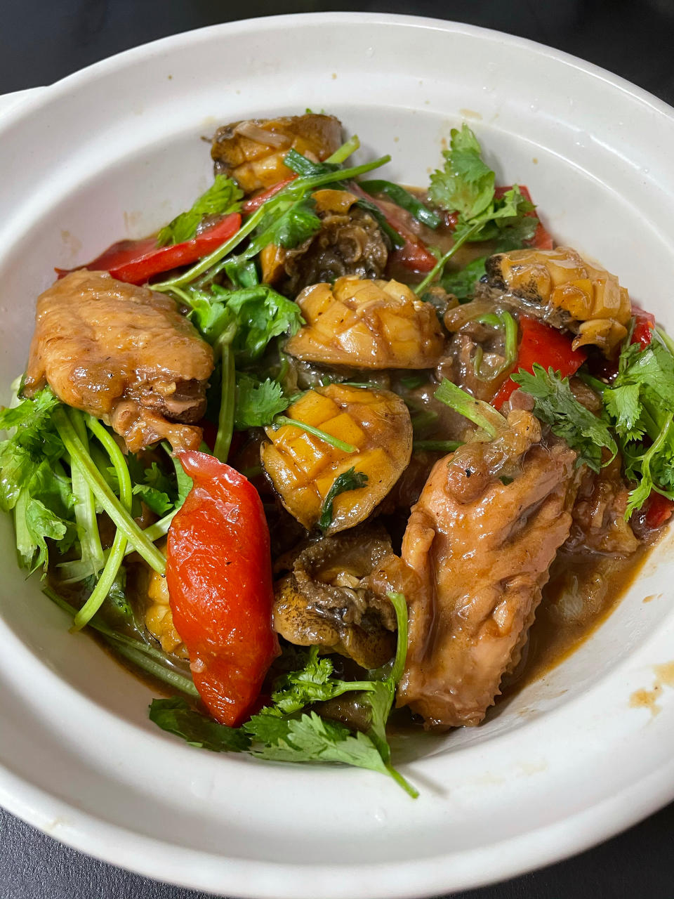 鲍鱼鸡翅煲（家庭版）