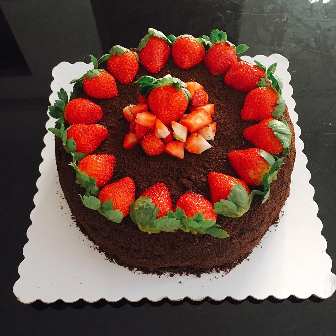 奥利奥水果奶油蛋糕