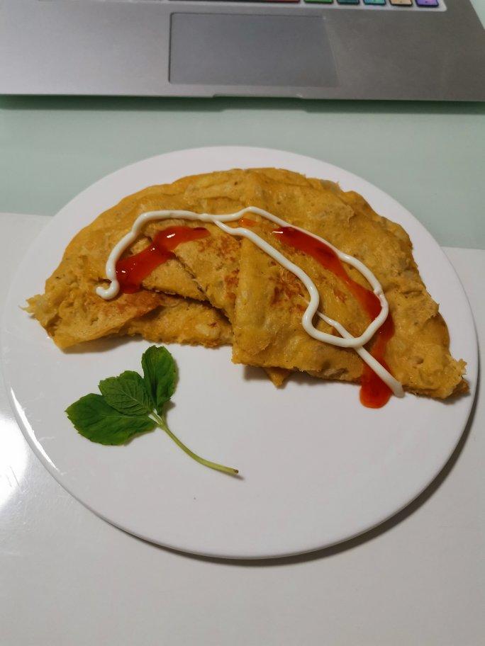 香蕉鸡蛋饼（超简单快手）