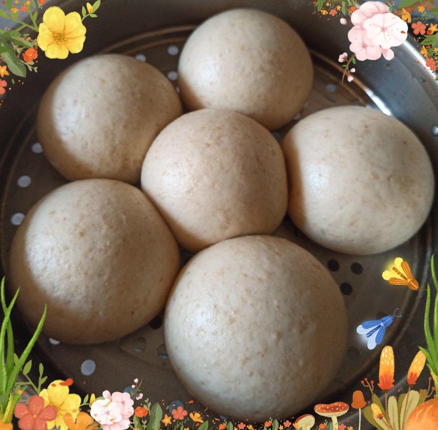 燕麦奶香馒头