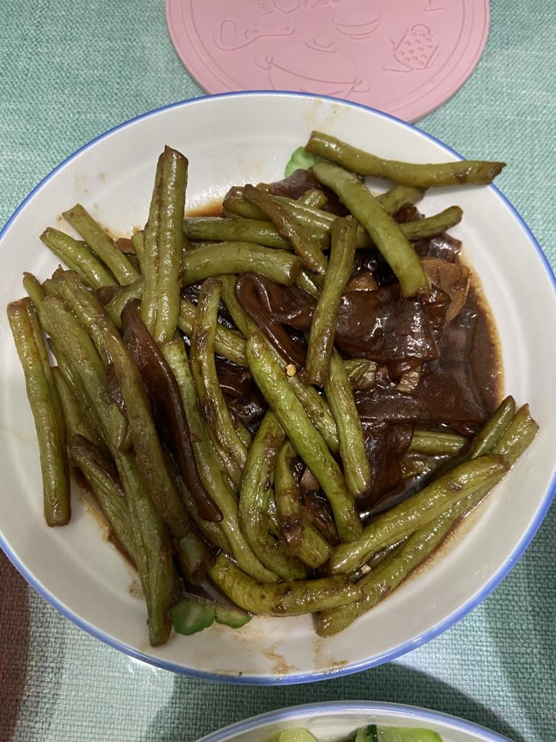 豆角丝炒粉条