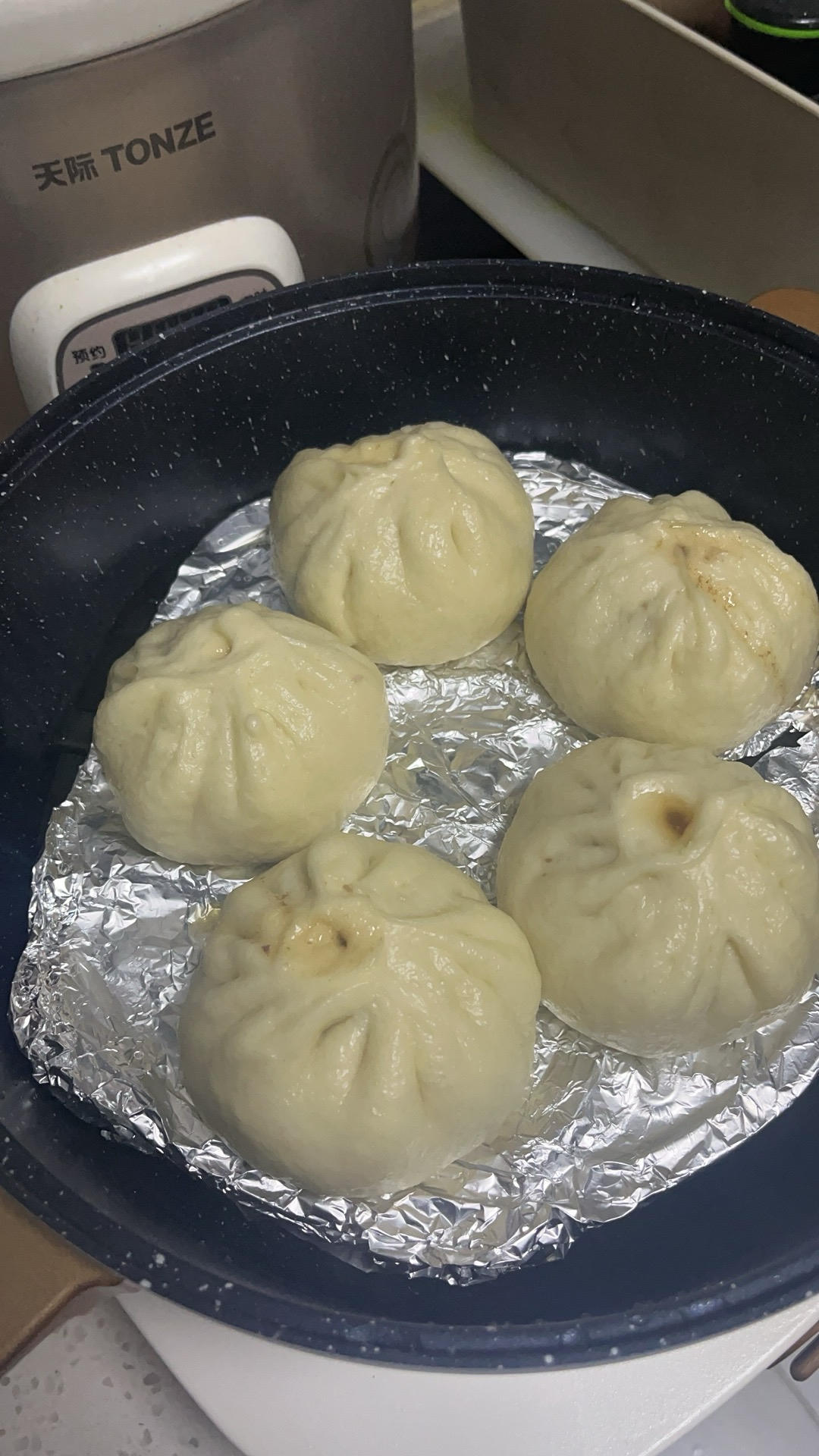猪肉包子（附视频。一次性发酵。）