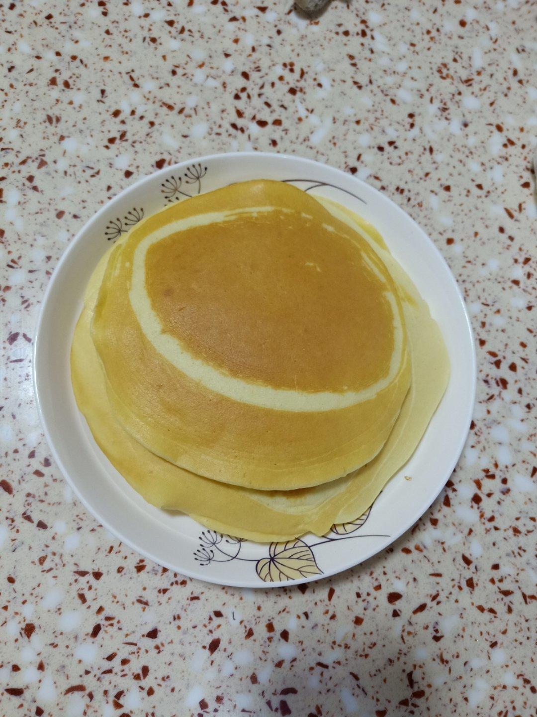 超级简单pancake【无黄油健康版】