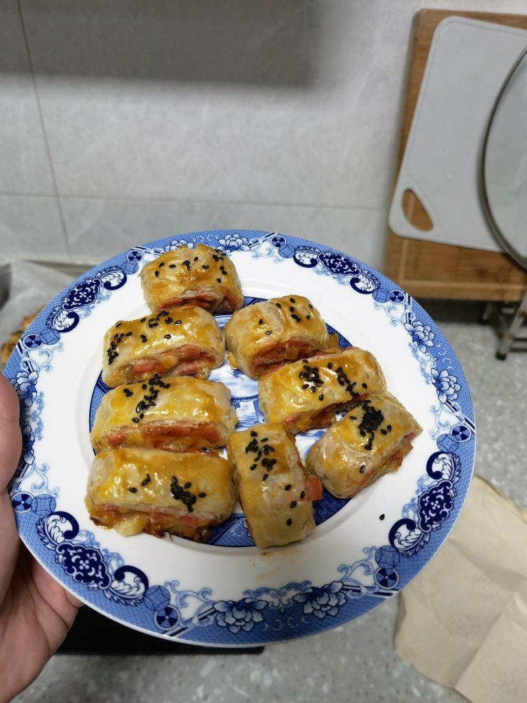 香酥火腿肉松卷