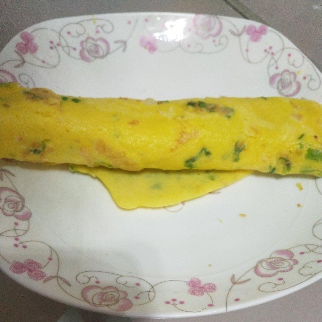 香葱鸡蛋饼