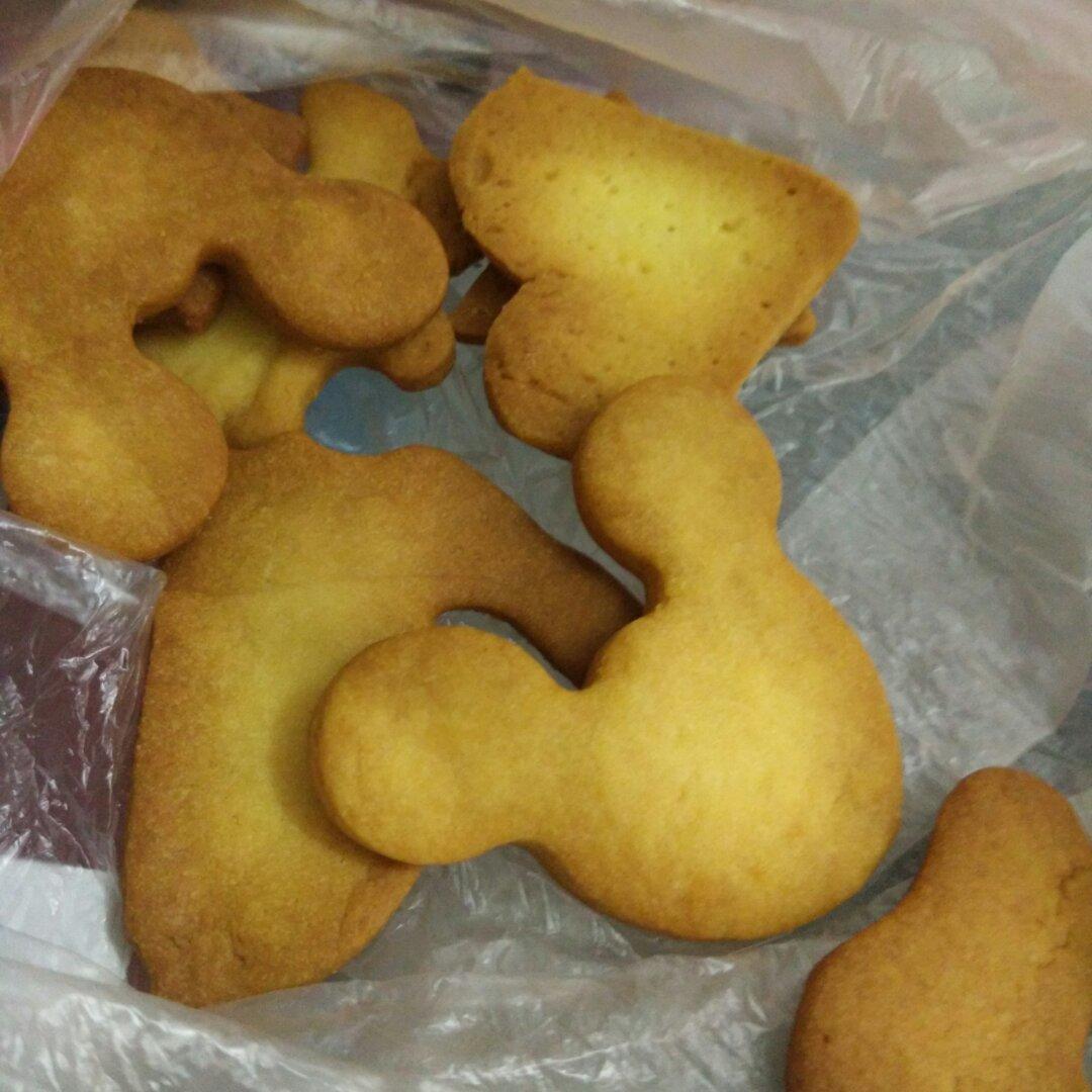 卡通黄油饼干