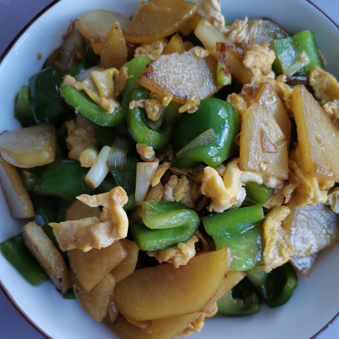 柿子椒土豆片（家常版）