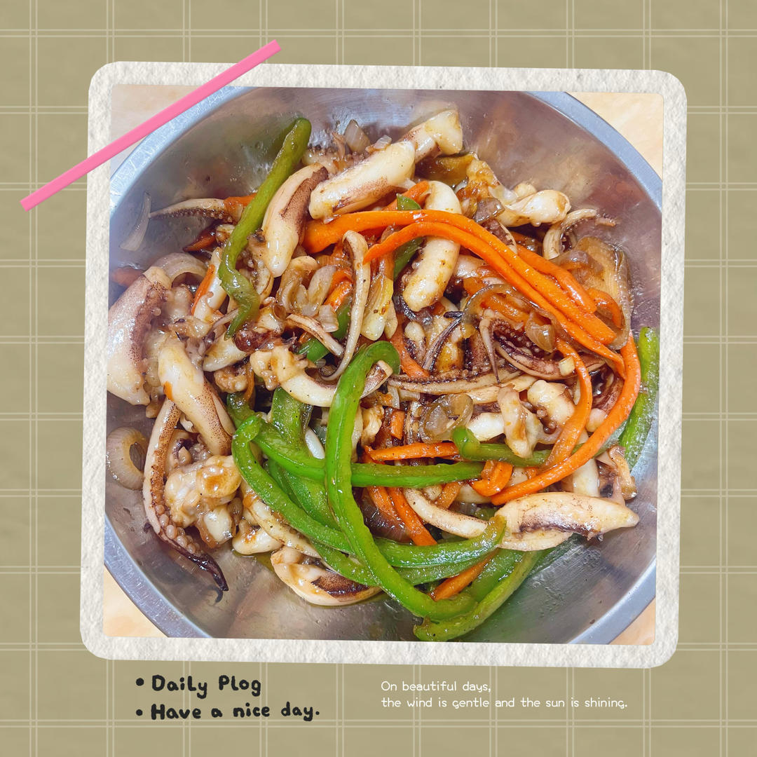 爆炒鱿鱼须，加上这一步，可以与铁板鱿鱼媲美