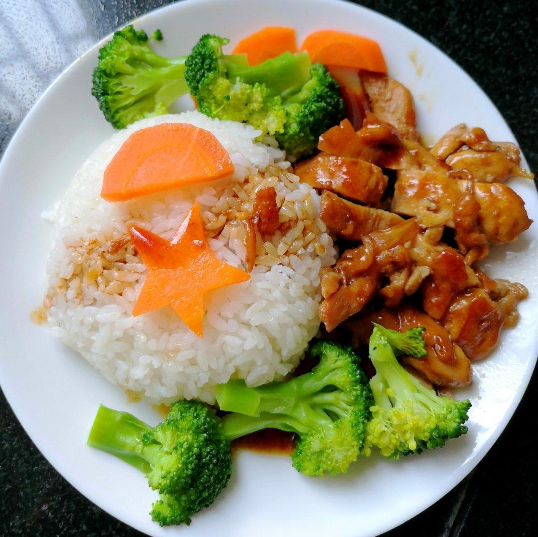 照烧鸡腿饭