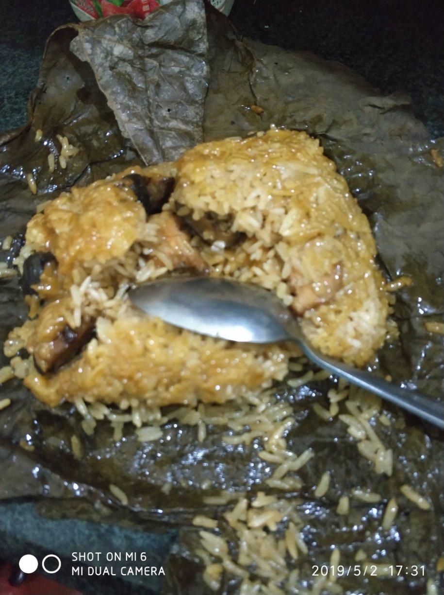 荷叶蚝油糯米鸡