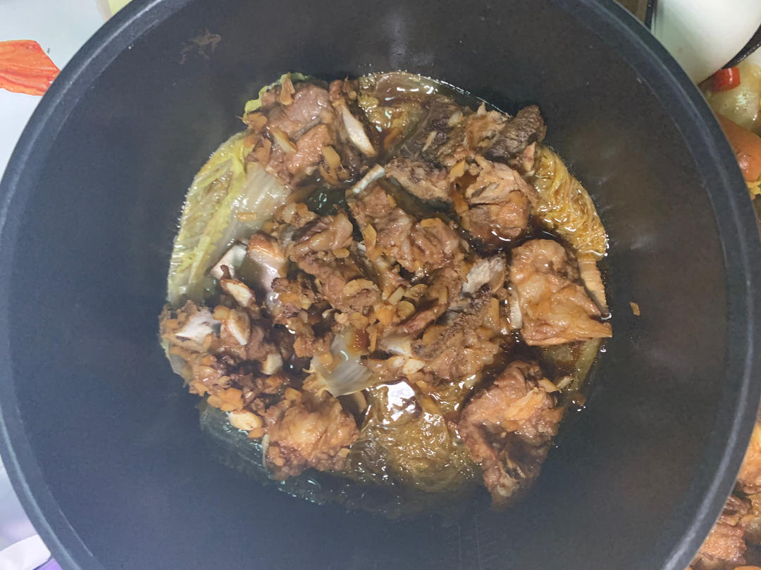 懒人低脂营养超好吃-电饭煲焖排骨