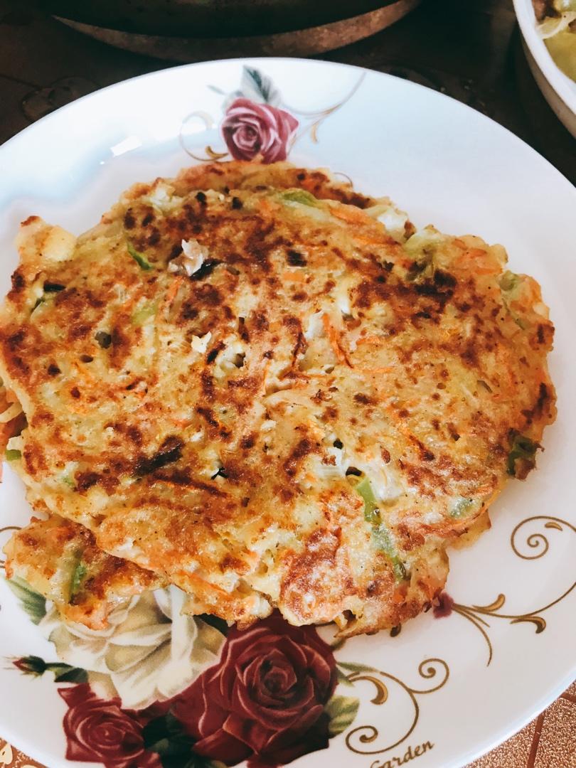 土豆胡萝卜健康早餐饼