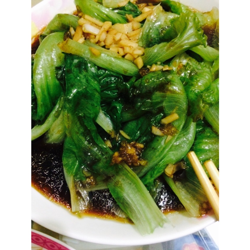 家常菜 蚝油生菜