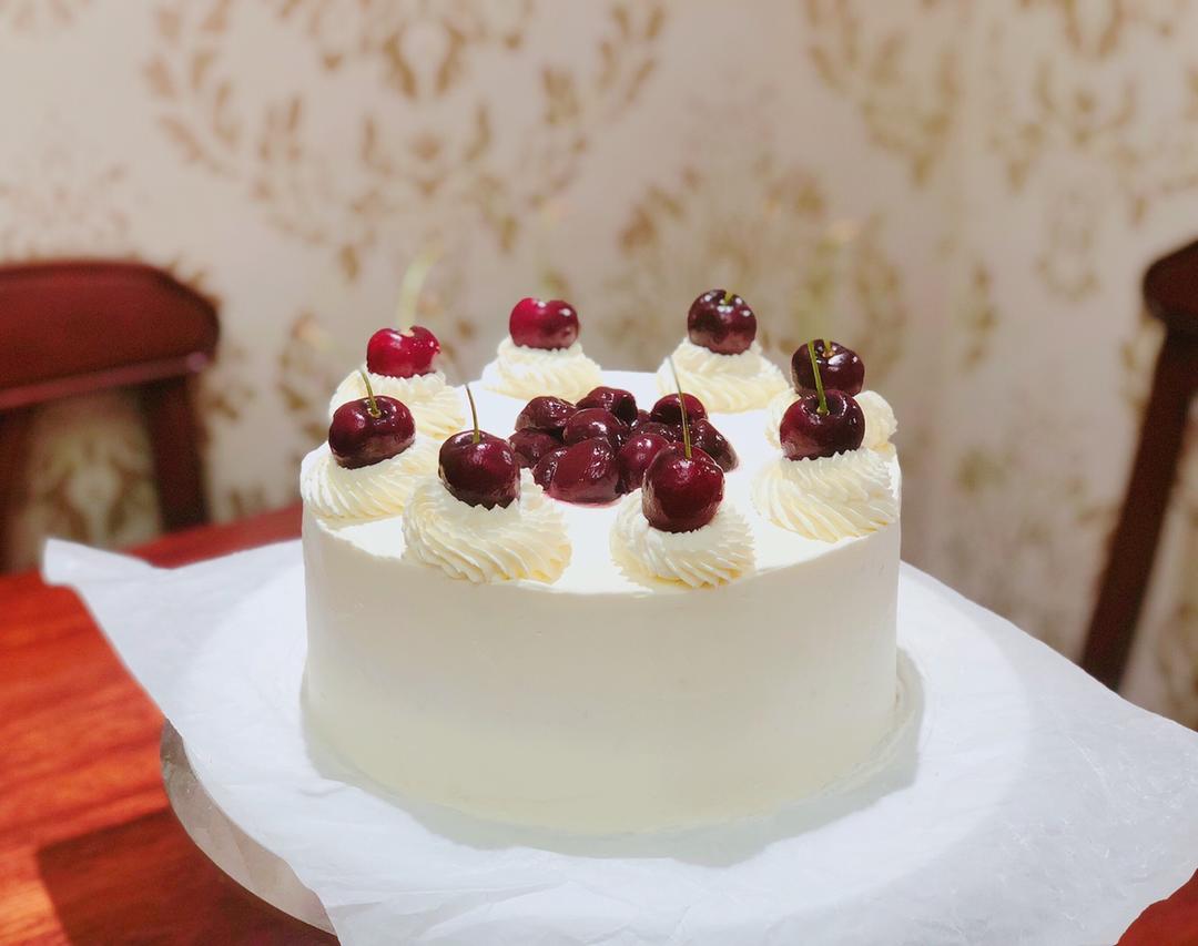 基础戚风（好记、适合奶油抹面、裱花的蛋糕体）