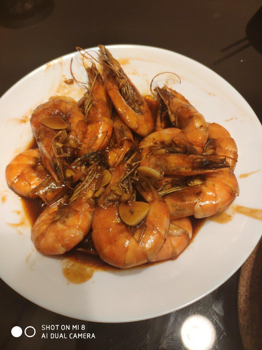 油焖大虾