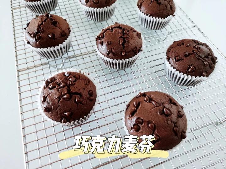 在家做巧克力蘑菇头麦芬蛋糕🍫