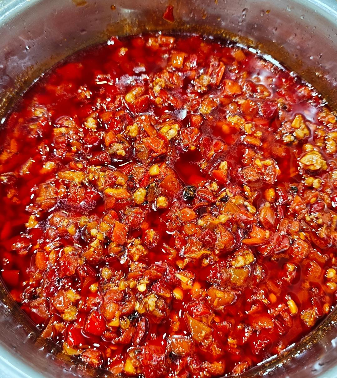 剁椒酱（拌面）的做法