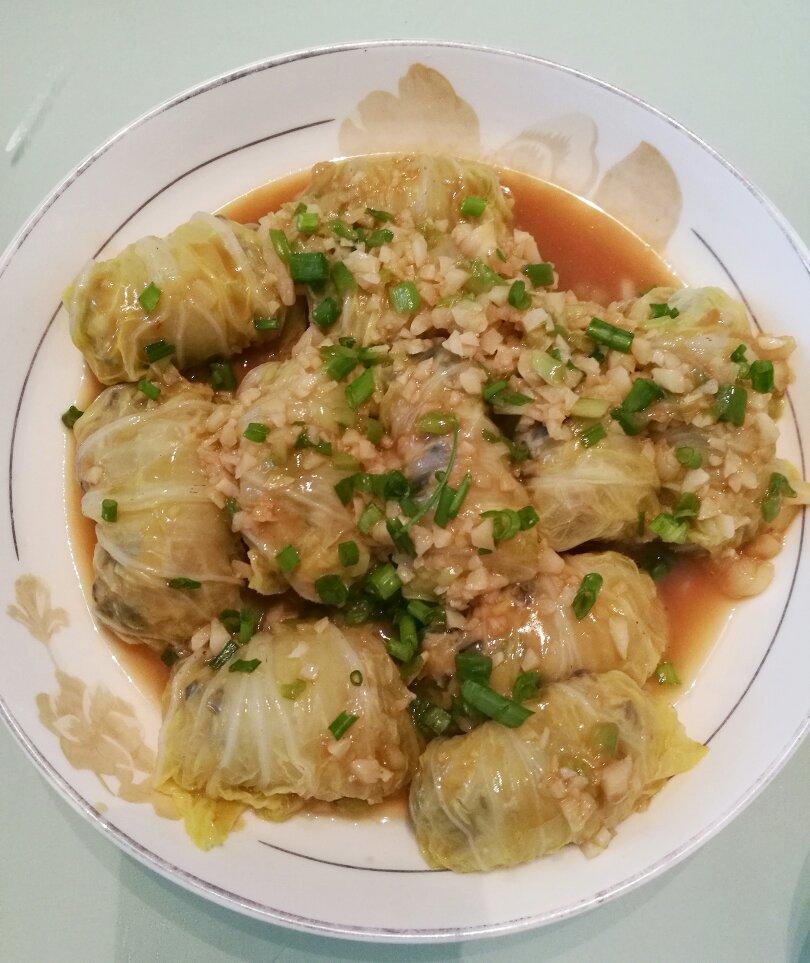肉酿白菜卷