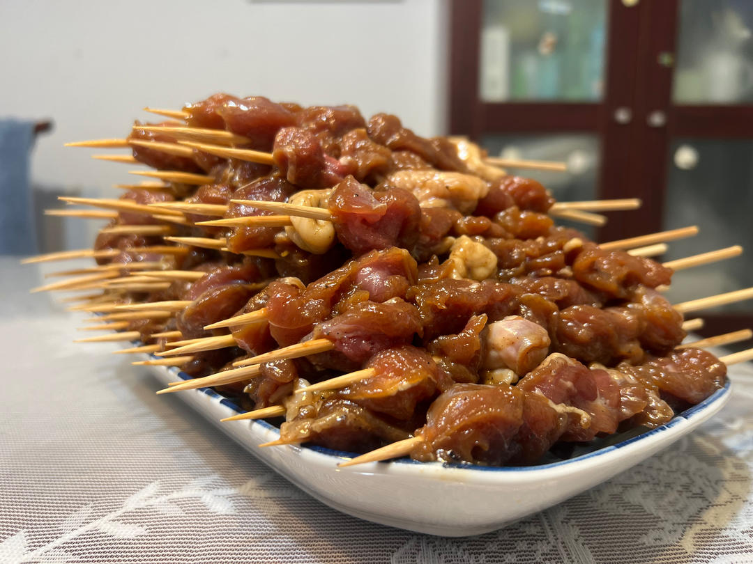 巨好吃的羊肉烤串（烤箱版）