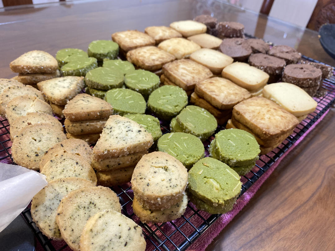 五种曲奇制作记录