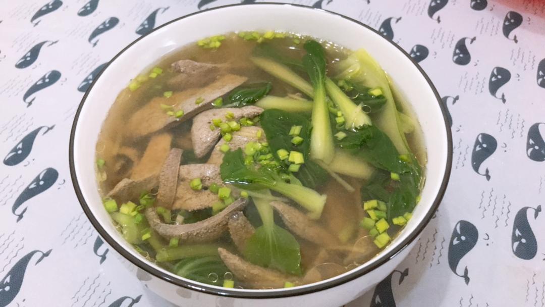 菠菜猪肝汤